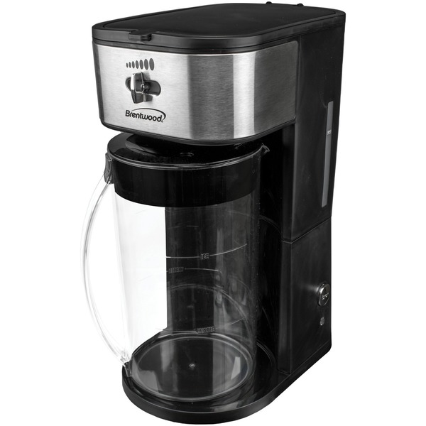Brentwood Appliances Black Drip 64 oz. Tea and Coffee Brewer KT-2150BK